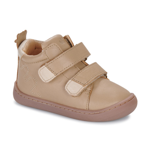 Schoenen Kinderen Hoge sneakers Easy Peasy MY DEBOO VELCRO+ Beige