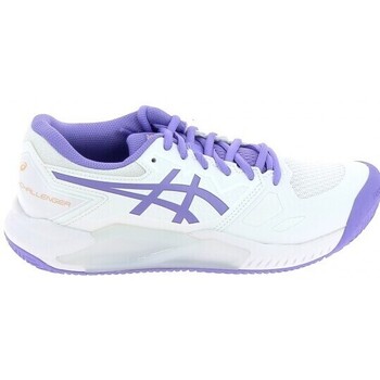 Schoenen Dames Tennis Asics Gel Challenger 13 Clay Blanc Violet Wit