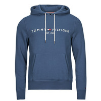 Textiel Heren Sweaters / Sweatshirts Tommy Hilfiger TOMMY LOGO HOODY Blauw