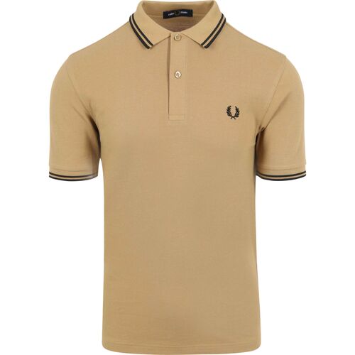 Textiel Heren T-shirts & Polo’s Fred Perry Polo M3600 Beige U88 Beige