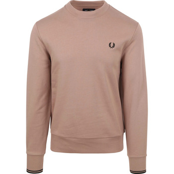 Textiel Heren Sweaters / Sweatshirts Fred Perry Sweater Logo Oud Roze Roze