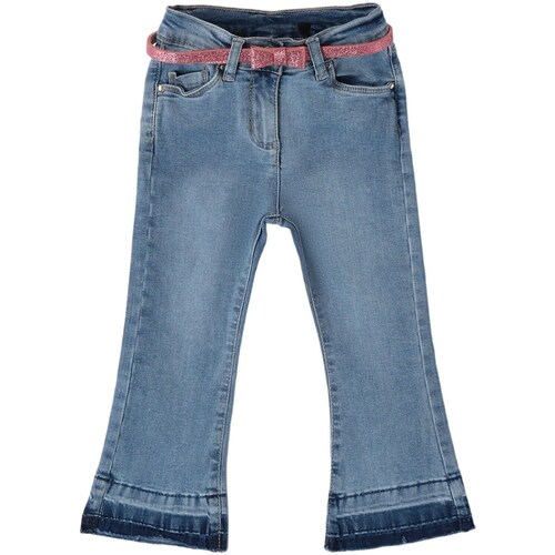 Textiel Meisjes Straight jeans Ido 48351 Blauw