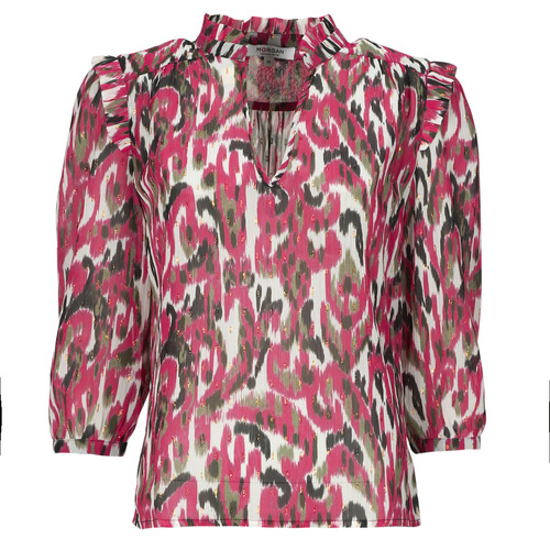 Textiel Dames Tops / Blousjes Morgan OTINA F Multicolour