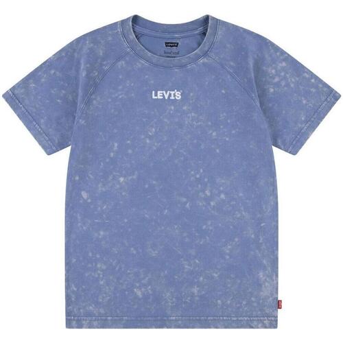 Textiel Jongens T-shirts & Polo’s Levi's  Blauw