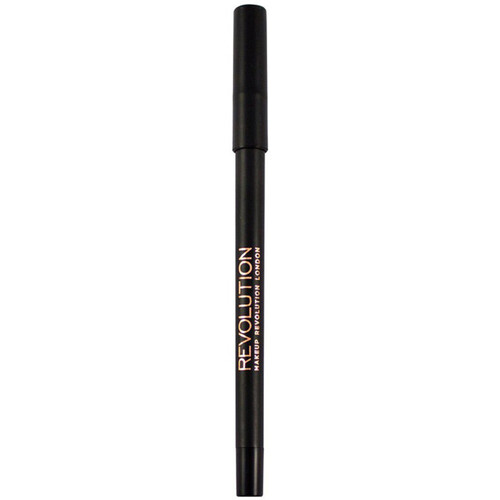 schoonheid Dames Eyeliners Makeup Revolution Smoky Waterproof Gel Eyeliner Zwart