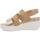 Schoenen Dames Sandalen / Open schoenen Melluso 019147W-233803 Beige