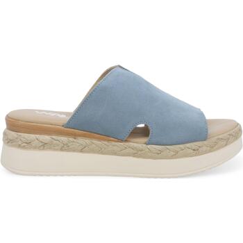 Schoenen Dames Leren slippers Melluso 019188W-233720 Grijs