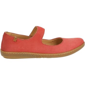 Schoenen Dames Ballerina's El Naturalista Ballerina´s Rood