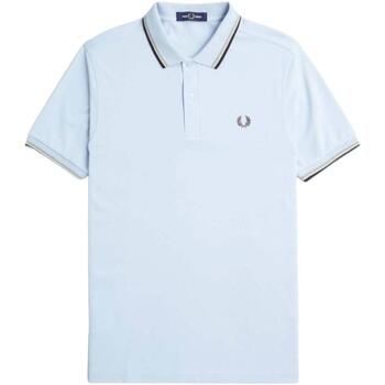 Textiel Heren T-shirts korte mouwen Fred Perry  Blauw