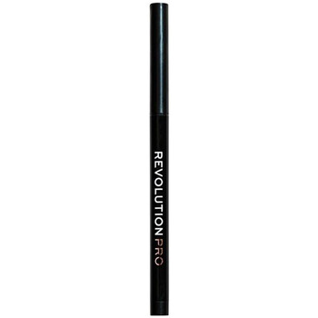 schoonheid Dames Eyeliners Makeup Revolution Ultra Fine Gel Potlood Eyeliner Zwart