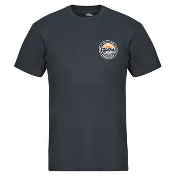 Textiel Heren T-shirts korte mouwen Quiksilver LANDSCAPES SS Zwart