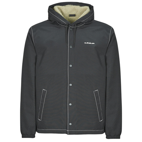 Textiel Heren Wind jackets Quiksilver RAIN CLOUD WARM HOODED COACH Zwart