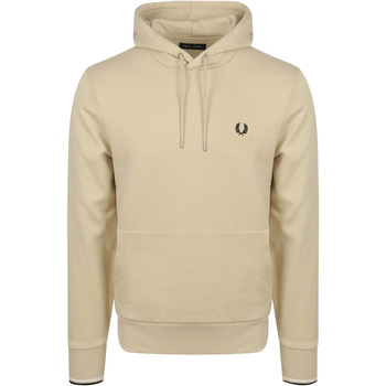 Textiel Heren Sweaters / Sweatshirts Fred Perry Hoodie Logo Beige Beige