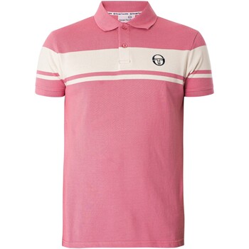 Textiel Heren Polo's korte mouwen Sergio Tacchini Youngline-poloshirt Roze