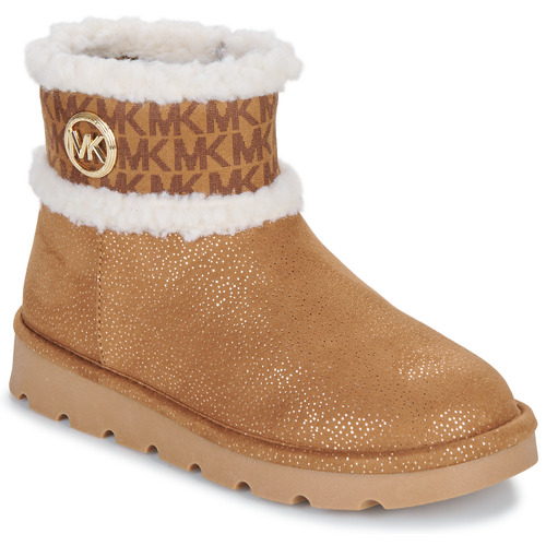 Schoenen Meisjes Laarzen MICHAEL Michael Kors LUXY LAURINDA 2 Cognac