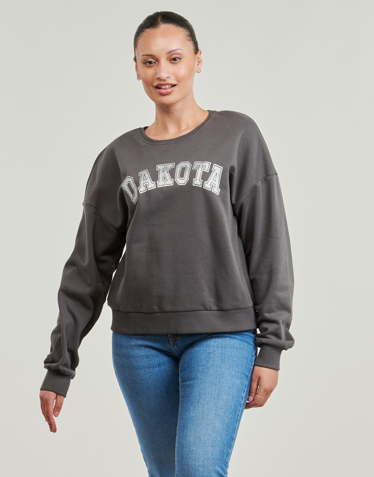 Textiel Dames Sweaters / Sweatshirts Only ONLJOLANA Grijs