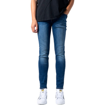 Textiel Heren Skinny Jeans Jack & Jones JJILIAM JJORIGINAL GE 005 NOOS 12166854 Blauw