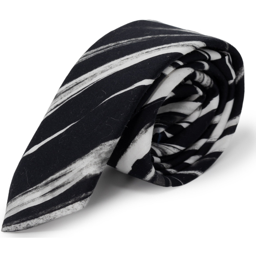 Textiel Heren Stropdassen en accessoires BOSS Tie cm 6 10257301 01 50509146 Zwart