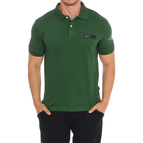 Textiel Heren Polo's korte mouwen Philipp Plein Sport PIPS507-32 Groen