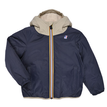 Textiel Kinderen Wind jackets K-Way LE VRAI 3.0 CLAUDE ORSETTO Marine / Beige