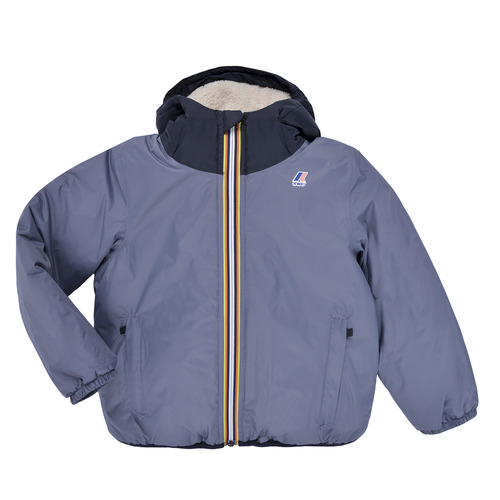 Textiel Kinderen Wind jackets K-Way LE VRAI 3.0 CLAUDE ORSETTO Blauw