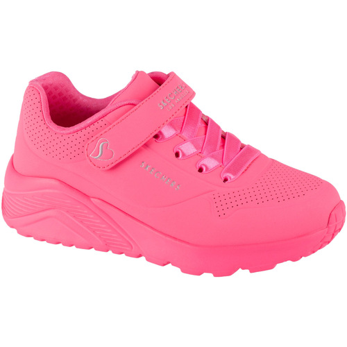 Schoenen Meisjes Lage sneakers Skechers Uno Lite Roze