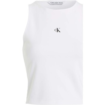 Textiel Dames T-shirts & Polo’s Ck Jeans Archival Milano Top Wit