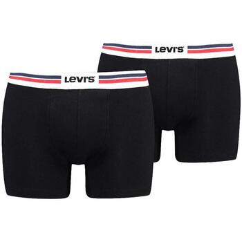 Ondergoed Heren Boxershorts Levi's  Zwart