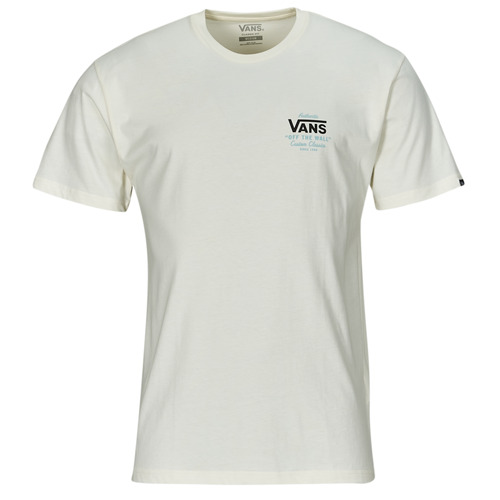 Textiel Heren T-shirts korte mouwen Vans MN HOLDER ST CLASSIC Ecru