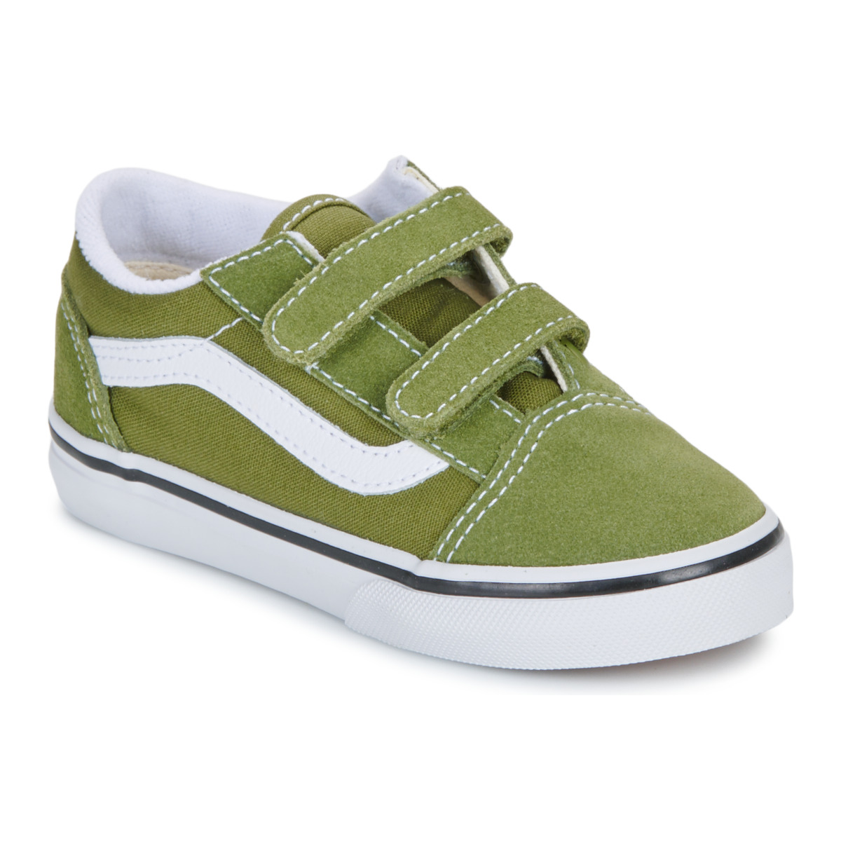 Schoenen Kinderen Lage sneakers Vans Old Skool V Groen