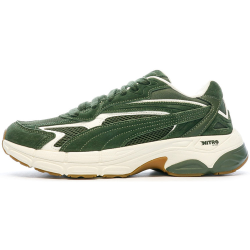 Schoenen Jongens Lage sneakers Puma  Groen