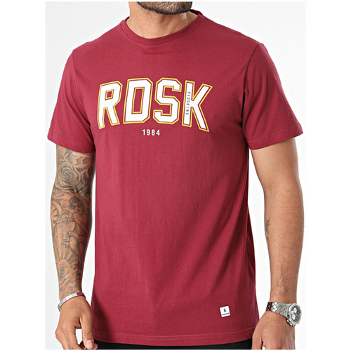 Textiel Heren T-shirts korte mouwen Redskins GLORIOUS QUIK Rood