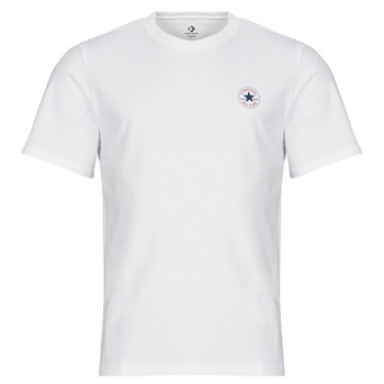 Textiel Heren T-shirts korte mouwen Converse GO-TO MINI PATCH T-SHIRT Wit