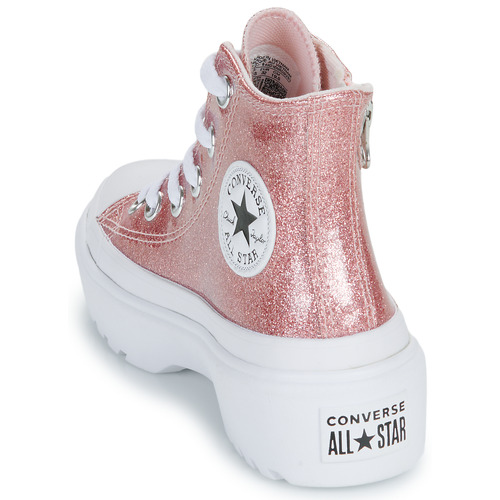 Converse CHUCK TAYLOR ALL STAR LUGGED GLITTER Roze