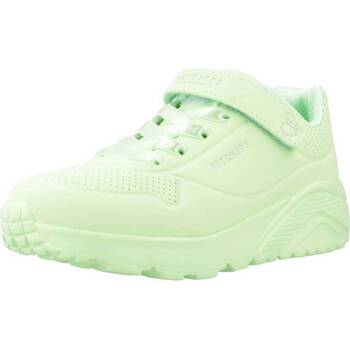 Schoenen Meisjes Sneakers Skechers UNO LITE Groen