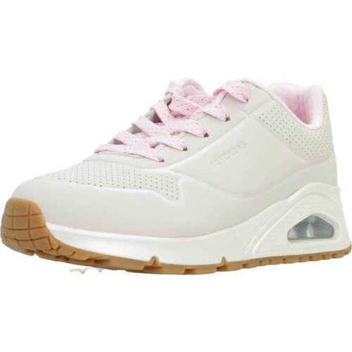 Schoenen Meisjes Sneakers Skechers UNO GEN1 Roze