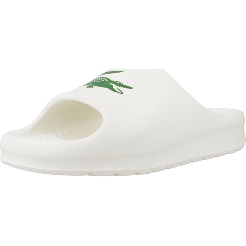 Schoenen Dames Teenslippers Lacoste SERVE 2.0 SYNTHET Wit