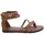 Schoenen Dames Sandalen / Open schoenen Kharisma 345780 Bruin