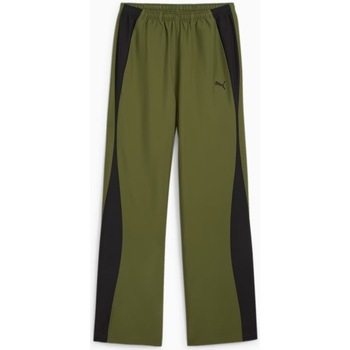 Textiel Dames Broeken / Pantalons Puma PARACHUTE PANTS WV Groen