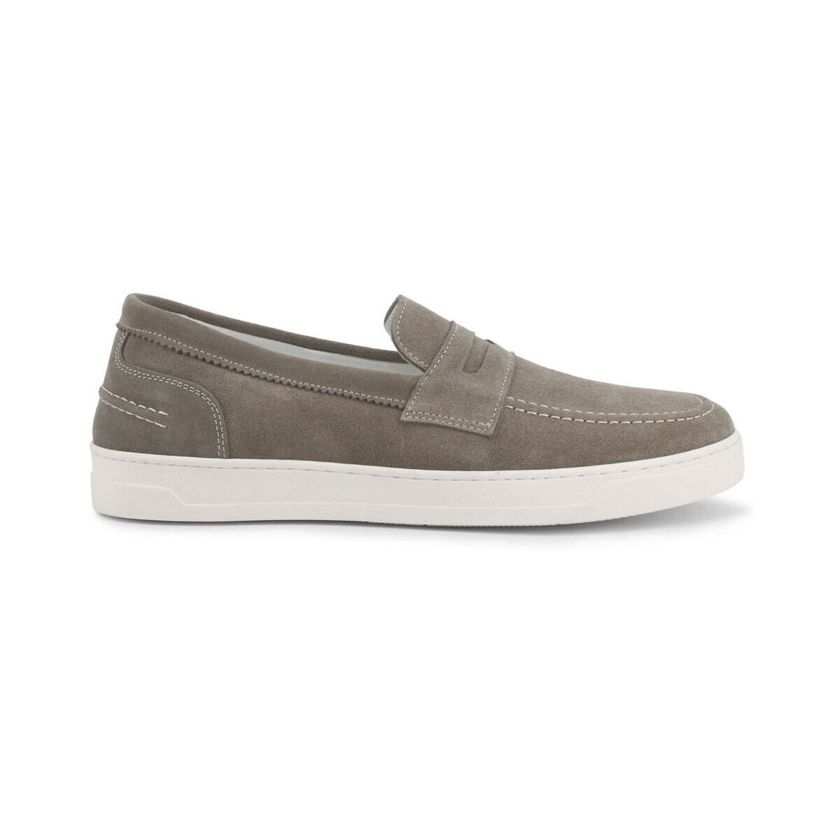 Schoenen Heren Instappers Duca Di Morrone Enea - Suede Dove Gray Grijs