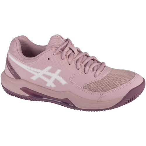 Schoenen Dames Fitness Asics Gel-Dedicate 8 Clay Roze