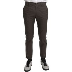 Textiel Heren Broeken / Pantalons D&G Casual katoenen broek Bruin