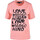 Textiel Dames Overhemden Love Moschino T-shirt met ronde hals en katoenen print Roze