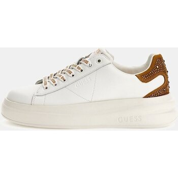 Schoenen Dames Sneakers Guess FLTELB LEA12 Wit