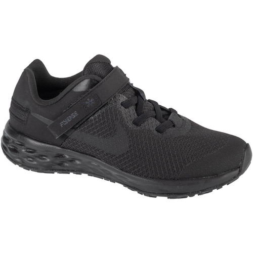 Schoenen Jongens Running / trail Nike Revolution 6 Jr Zwart