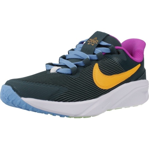 Schoenen Jongens Sneakers Nike STAR RUNNER 4 Groen