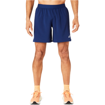 Textiel Heren Korte broeken Asics Road 7IN Short Blauw