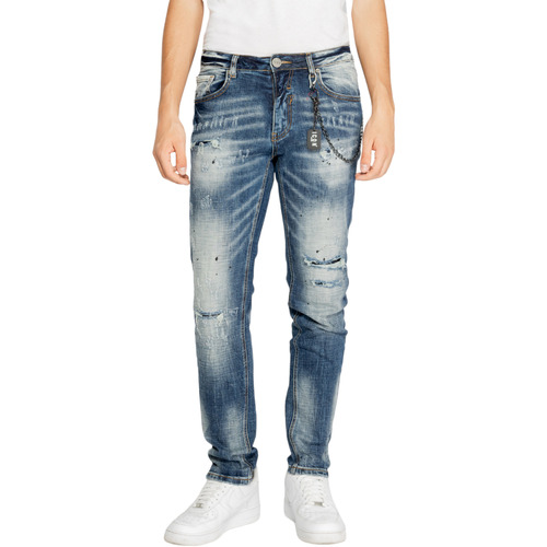 Textiel Heren Straight jeans Icon IU9092J Blauw