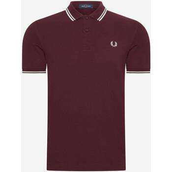 Textiel Heren T-shirts & Polo’s Fred Perry Twin tipped  shirt Rood