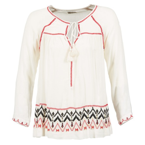 Textiel Dames Tops / Blousjes Stella Forest KAIAMA Ecru